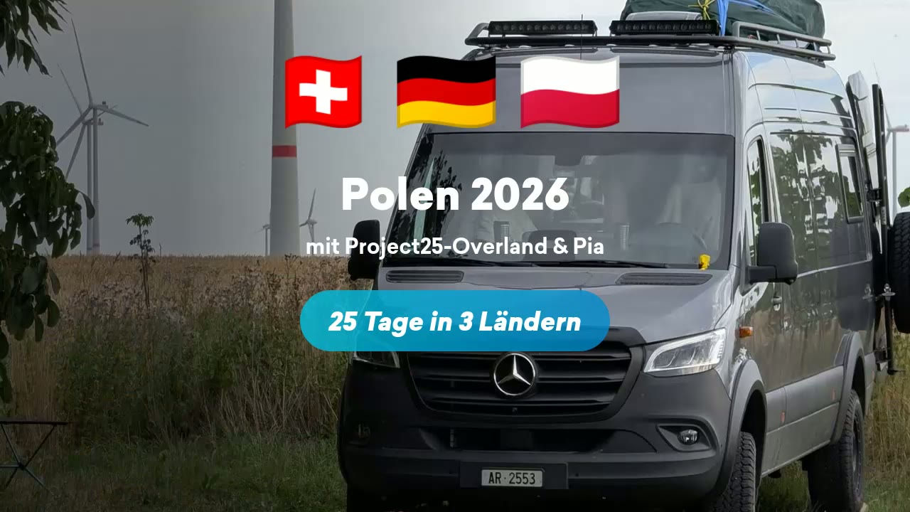Sprinterli auf Reise in Polen